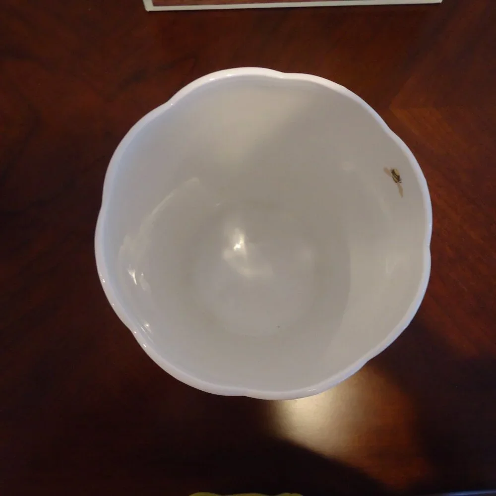 Lenox Butterfly Meadow Utensil Crock w/Wooden Spoons